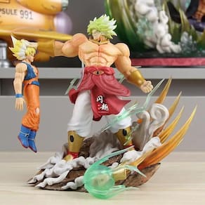Dragon Ball Broli Vs Goku Figuras Anime, Super Saiyan Broly