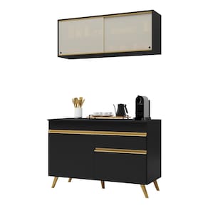 Armário de Cozinha Compacta 120cm Veneza Multimóveis V3688