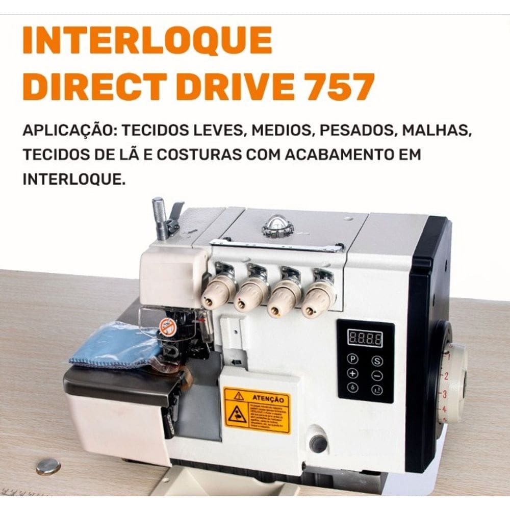 Interlock C/motor Direc Drive+led-12 MESES DE GARANTIA