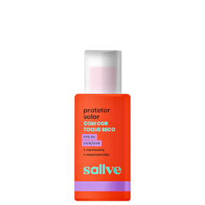 Sallve FPS60 Cor 80 - Protetor Solar com Cor 40g