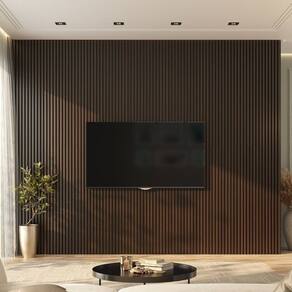 Painel Ripado de Pvc 4 Barra de 2,70m X 0,15cm Venda em 1,62m² Mogno