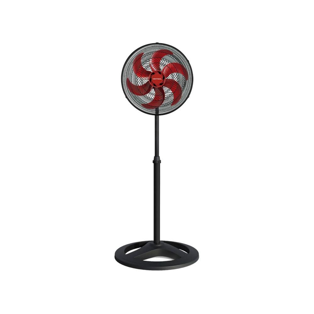 Ventilador Coluna Osc Grade Windline Baixo Ruído 6 Pás 40cm Motor Turbo Premium Ventisol