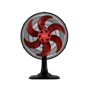Ventilador de Mesa Osc Turbo 6 Pás 80w 3 Velocidades 127v ou 220v Premium 40cm Ventisol
