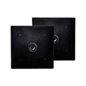 Kit Arandela Coax Ial Gp 70w 8r Quadrada Pt Leson