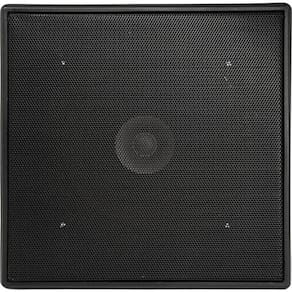 Kit Arandela 6? Full Range Orion 55w Rms Quadrada Preta - Par - 2