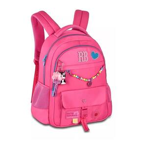 Mochila De Costas Rosa Rebecca Bonbon 17,5 Rb24595
