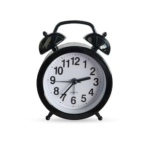 Relógio Mesa Analógico Modelo Vintage Fashion Clock A Pilha