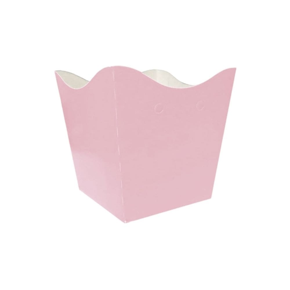 Cachepot Montado Médio Rosa 10 Un