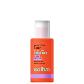 Sallve FPS60 Cor 100 - Protetor Solar com Cor 40g