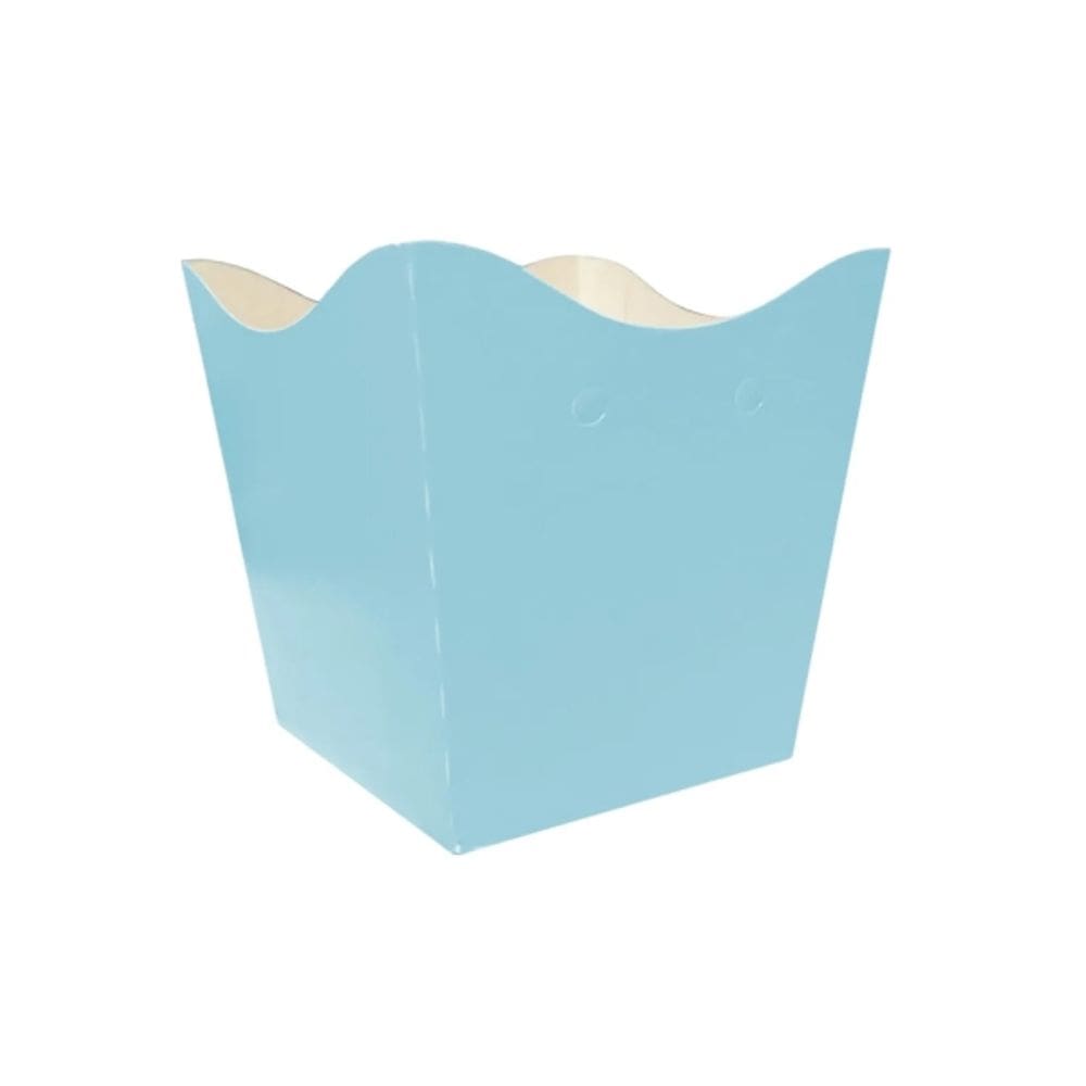 Cachepot Montado Médio Azul Claro 10 Un