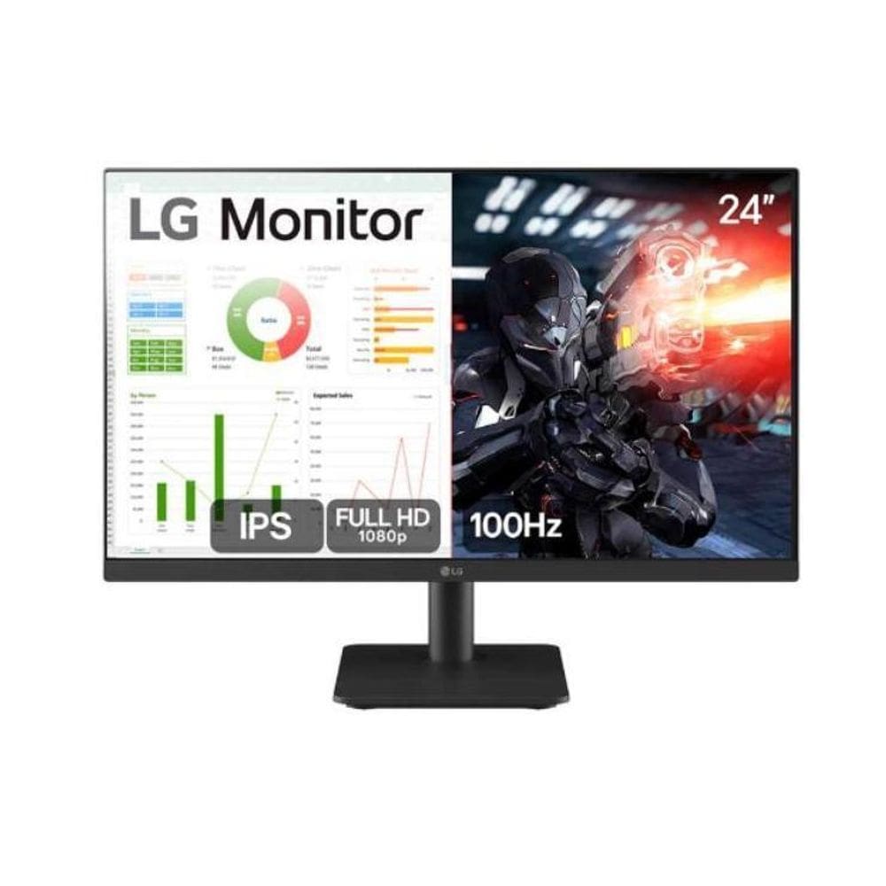 Monitor LG 24`` Full Hd 100hz 5ms HDMI Ips 5ms 24MS500-B