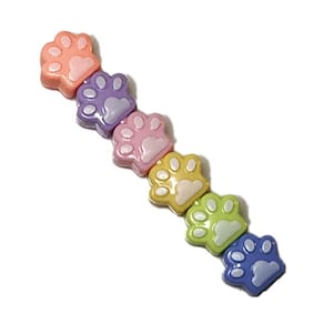 Canetas Marca Texto Troca Ponta Patinhas 5 Cores Vmp