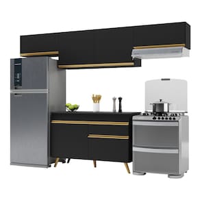 Armário de Cozinha Compacta 260cm Veneza Multimóveis V3697
