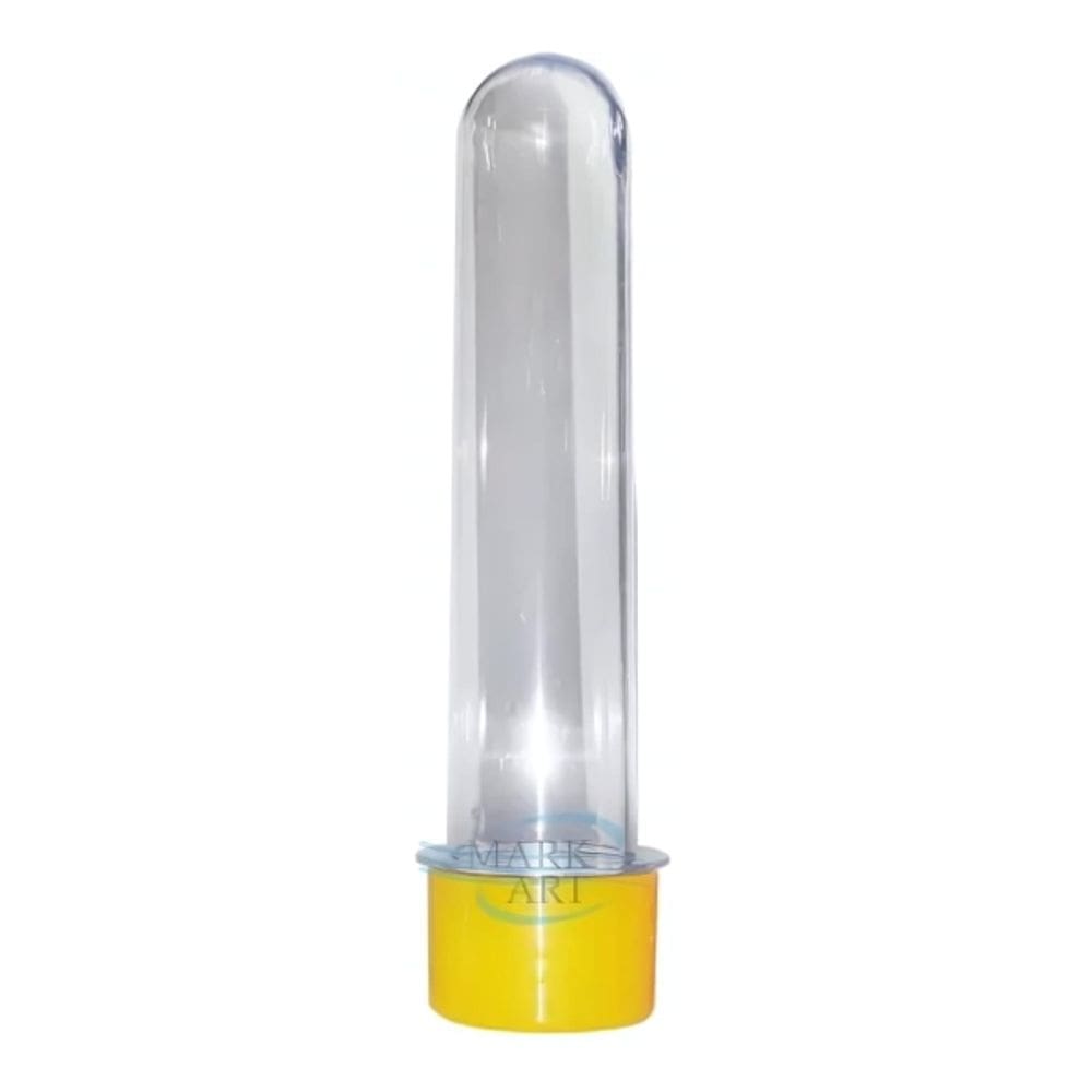 Tubete Amarelo 13cm 10 Un