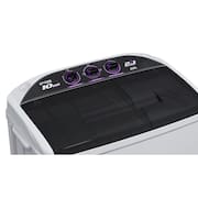 Tanquinho Semiautomático Twin Tub 2 em 1 4,6Kg Praxis