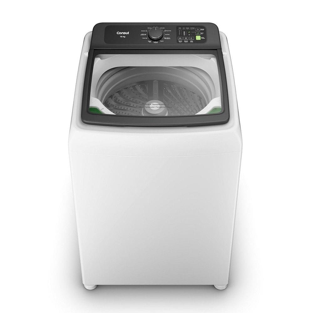 Máquina de Lavar Consul 15KG Modo Eco CWN15ABBNA - 110V