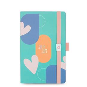 Agenda 2025 Maxi 12,5 X 20 Cm, Sweet Pastel