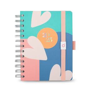 Agenda 2025 Midi 11,3 X 16,7 Cm, Sweet Pastel