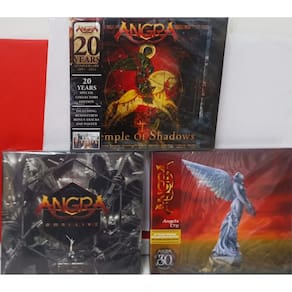CD Angra – Angels Cry  ED 30 Anos/ Temple Of /Omni Live 3CDS