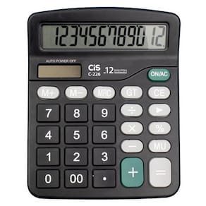 Calculadora de Mesa Cis 12 Dígitos C-226 5.7737
