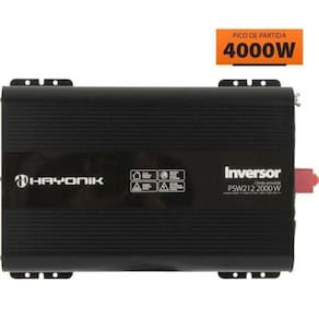 Inversor De Onda Senoidal 2000w 24vdc-127v Psw212 Hayonik