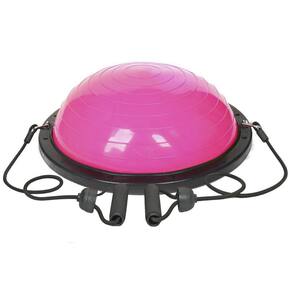 Bola Bosu Com Elastico Yoga Pilates Academia Reabilitaçao Fisioterapia Musculaçao