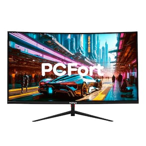 Monitor Gamer Curvo PCFort U27F280 27" 1ms 280Hz LED Full HD 100% sRGB 2xHDMI 2xDisplay Port Freesync/Gsync Alto falante