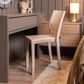 Conjunto 8 Cadeiras Hydra Plus 53,5x40,6x84,4 Cm Capuccino