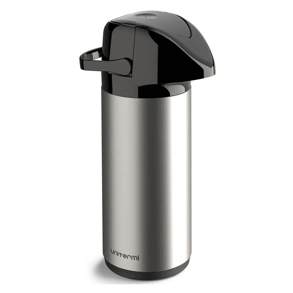 Garrafa Térmica De Pressão Verona 1,8 Litros Inox - Unitermi
