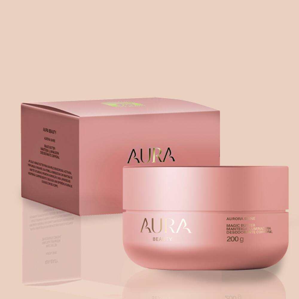 A Aura Beauty Aurora Shine - Manteiga Iluminadora 200g