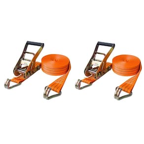 Kit 2 Catraca + 2 Cinta Amarração 3T X 9m X 50mm Rabicho J