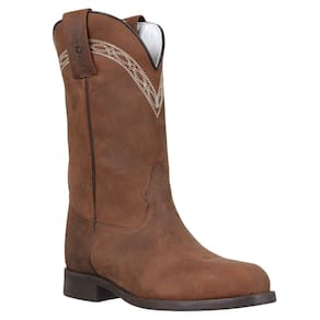 Bota Masculina Marrom Bico Redondo Cow Way 37300
