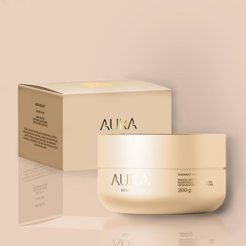 A Aura Beauty Magic Butter Radiant Hera - Manteiga Iluminadora 200g