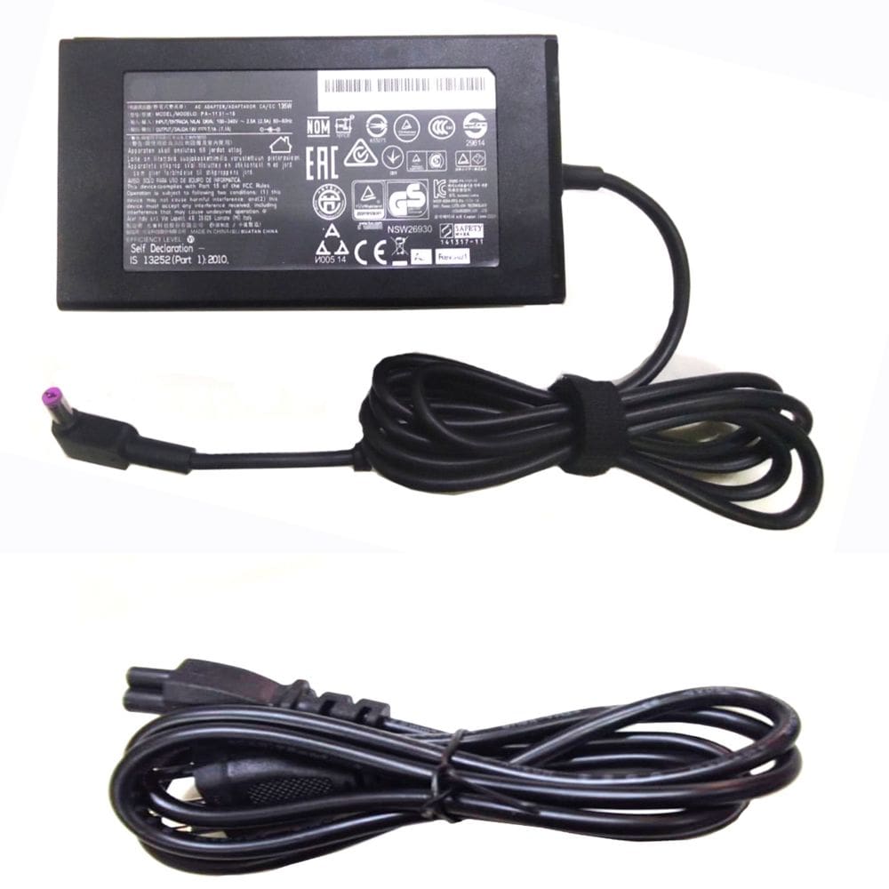 Fonte Carregador Compativel Para Notebook Acer Gamer Helios 300 G3-571 19v 135w ac06