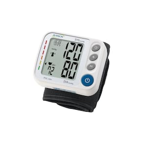 Aparelho de Pressão Digital de Pulso Residencial GP400 240 Memórias G-Tech