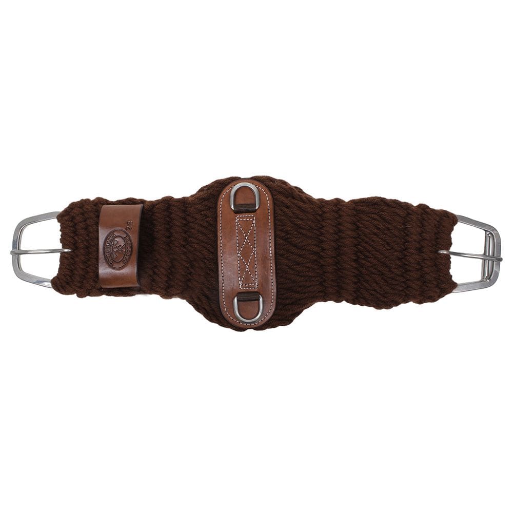 Barrigueira Fio de Lã 28`` Marrom Boots Horse 37131