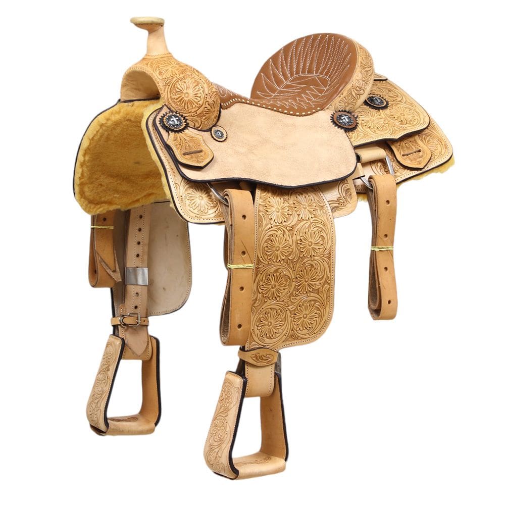 Sela Americana para Laço em Dupla 16" Bronc-Steel 37417