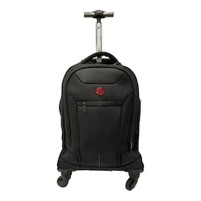 Mochila Com Rodas E Carrinho Executiva Mala De Bordo Santino