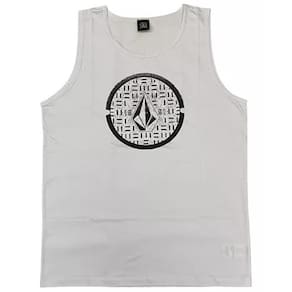 Regata Volcom Circle Texture SM25 Masculina Branco
