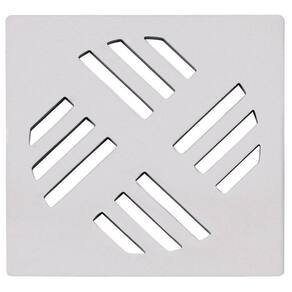 Kit 3 Grelha Quadrada 9,4 x 9,4 cm em Alumínio Astra Branco