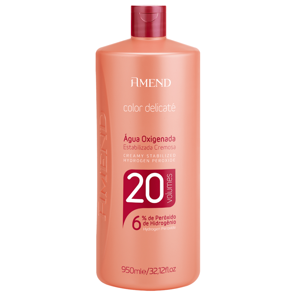 Amend Cosméticos Color Delicaté 6% - Água Oxigenada 20 Volumes 950ml