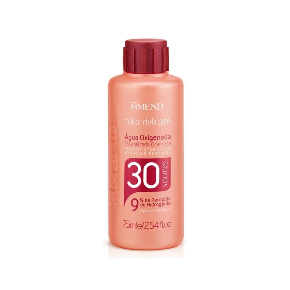 Amend Cosméticos Color Delicaté 9% - Água Oxigenada 30 Volumes 75ml