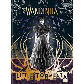 Caderno Brochurão 80Fls Wandinha Little Tormenta Tilibra