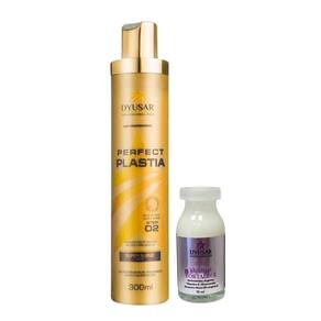 Escova Progressiva 300Ml + Ampola Nutre E Fortaleçe Dyusar
