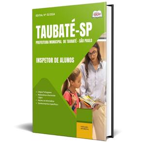 Apostila Prefeitura De Taubaté Sp 2025 - Inspetor De Alunos