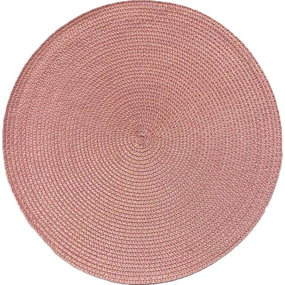 Kit 8 Americano Requinte Liso para Mesa Redondo 38cm