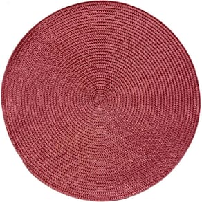 Kit 6 Americano Requinte Liso para Mesa Redondo 38cm