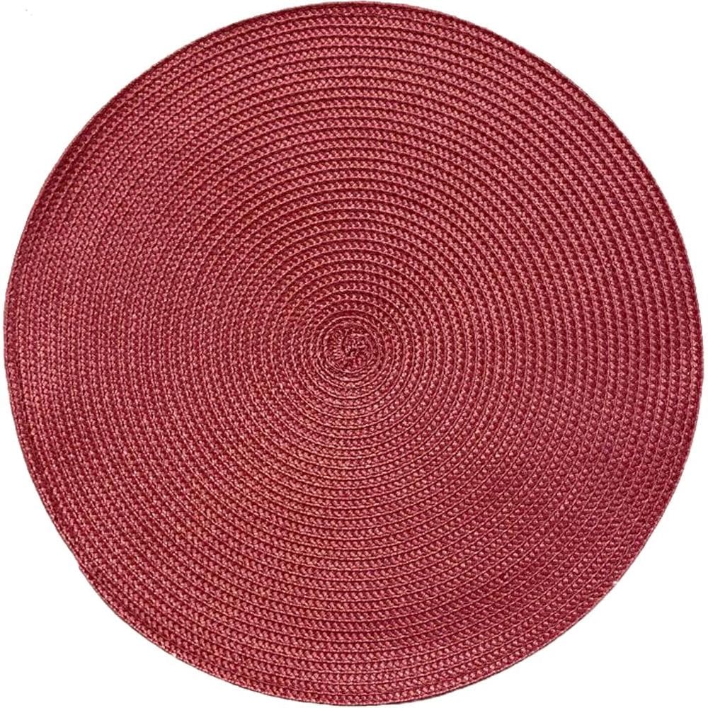 Kit 8 Americano Requinte Liso para Mesa Redondo 38cm