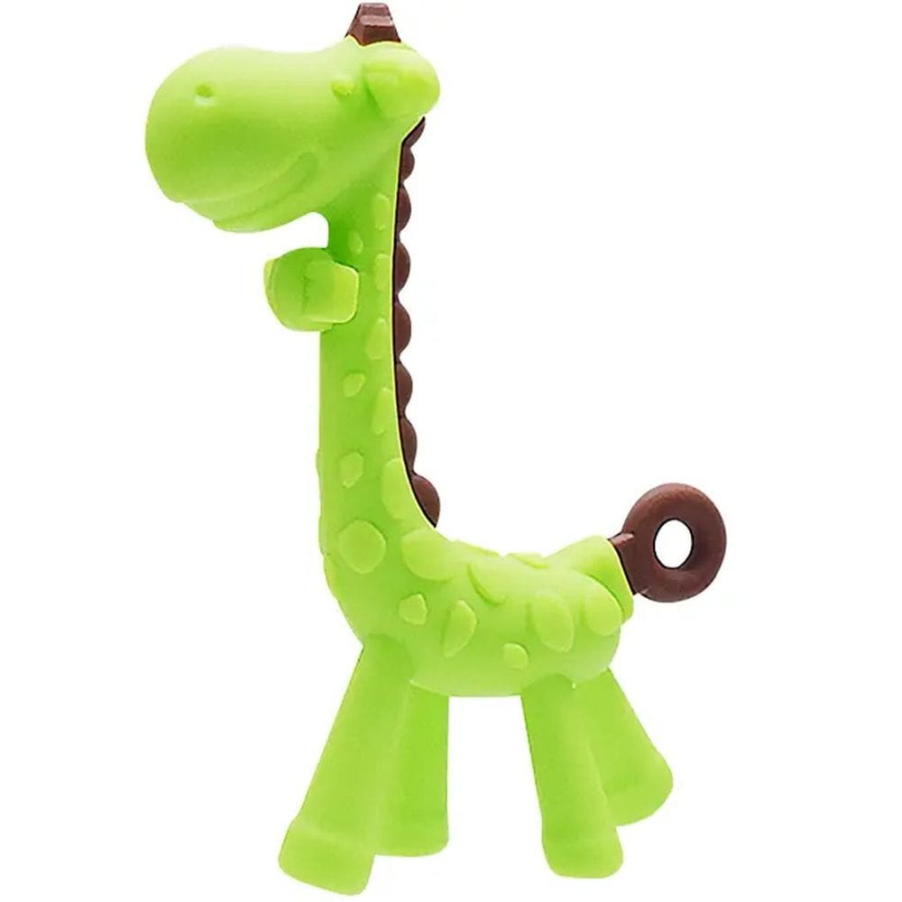 Mordedor Girafinha de Silicone 8x5,5cm