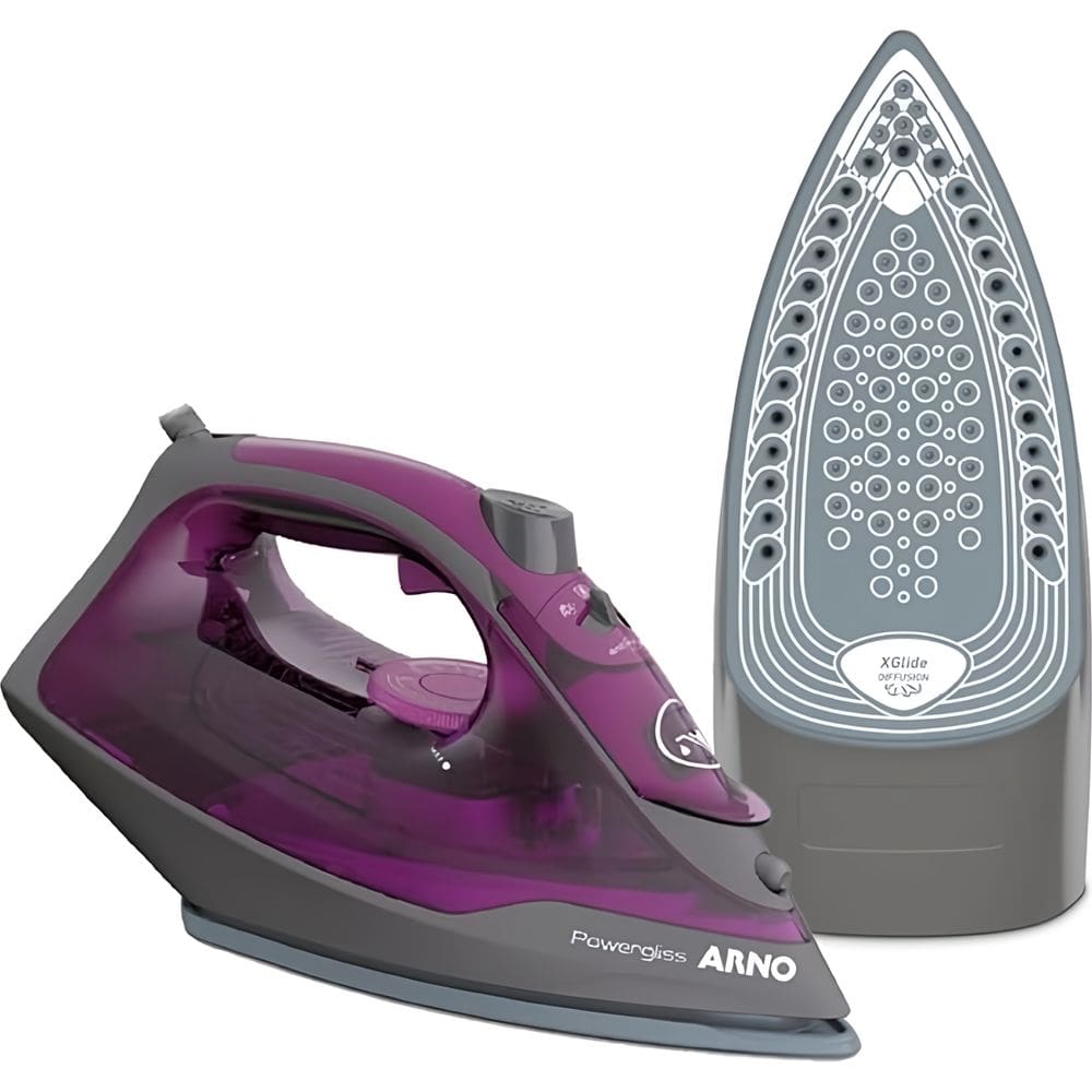 Ferro Passar Vapor Arno Powergliss FPO1 1520W Base Cerilium Corta Pingos Spray 30% Mais Vapor